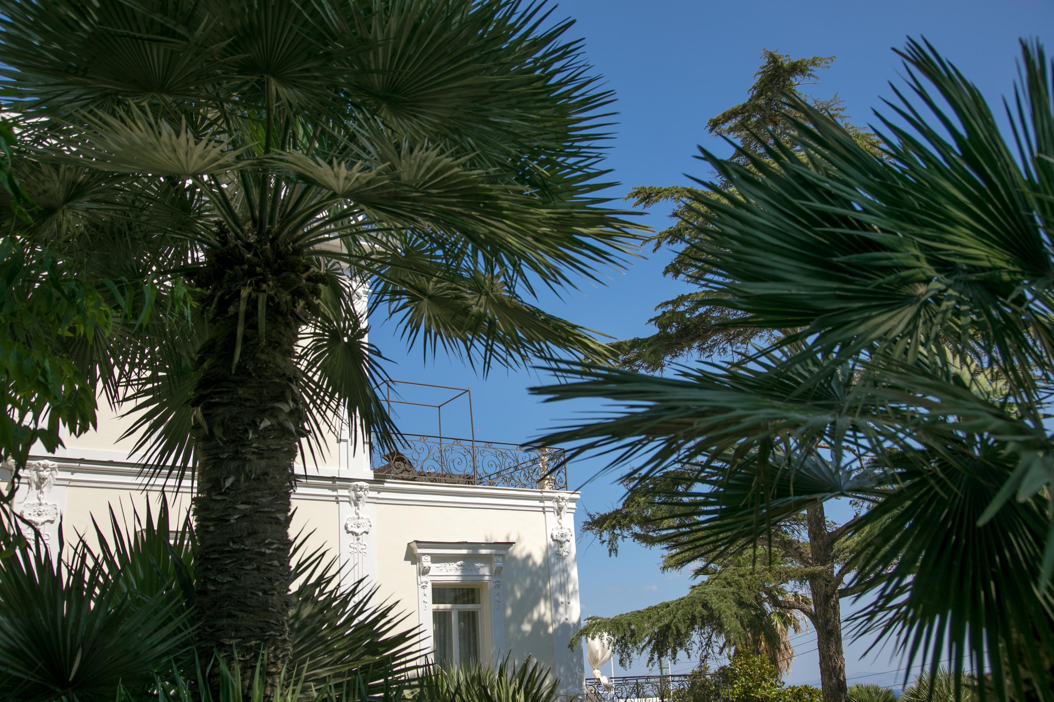 Luxury Villa Excelsior Parco Капри Интериор снимка