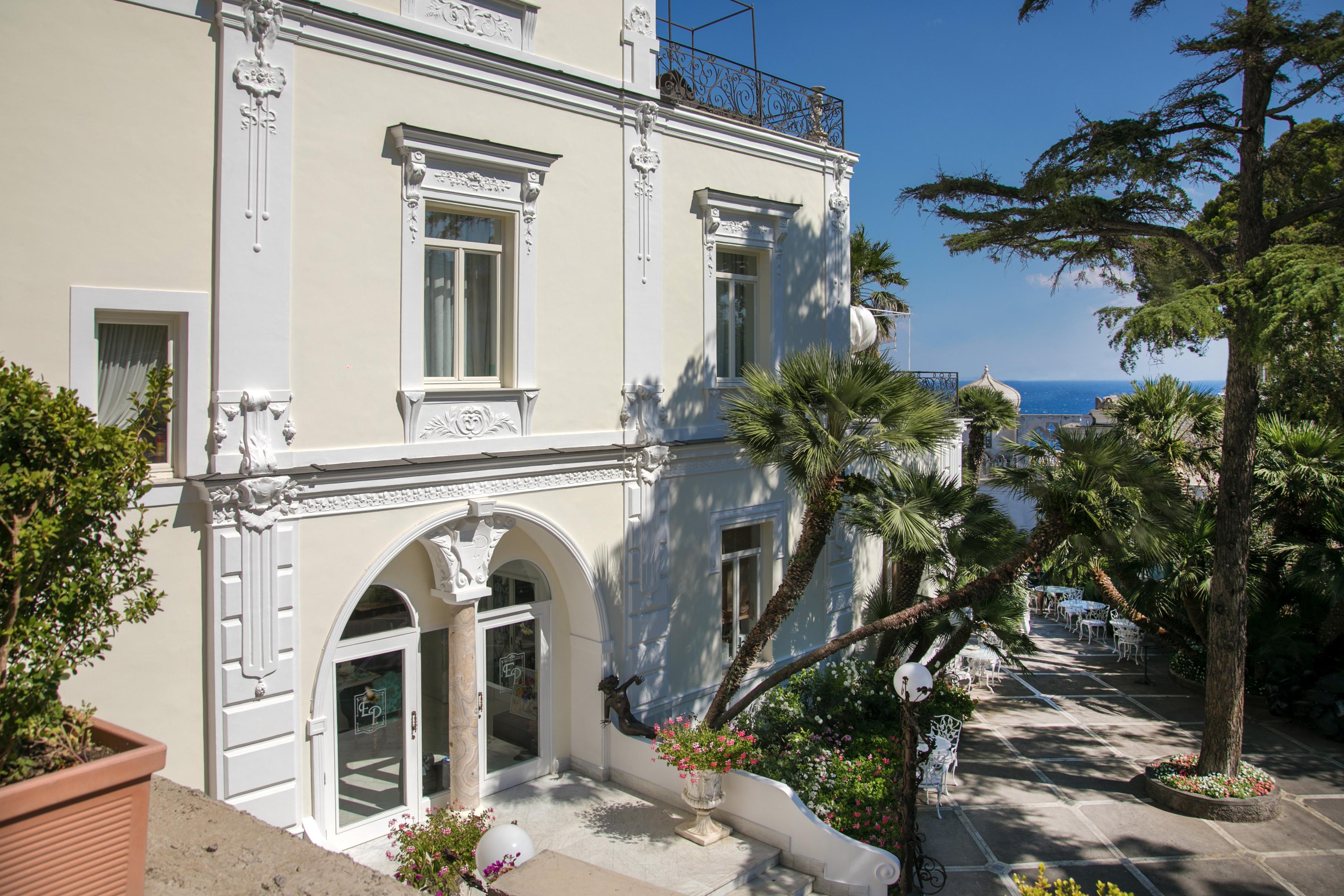 Luxury Villa Excelsior Parco Капри Екстериор снимка