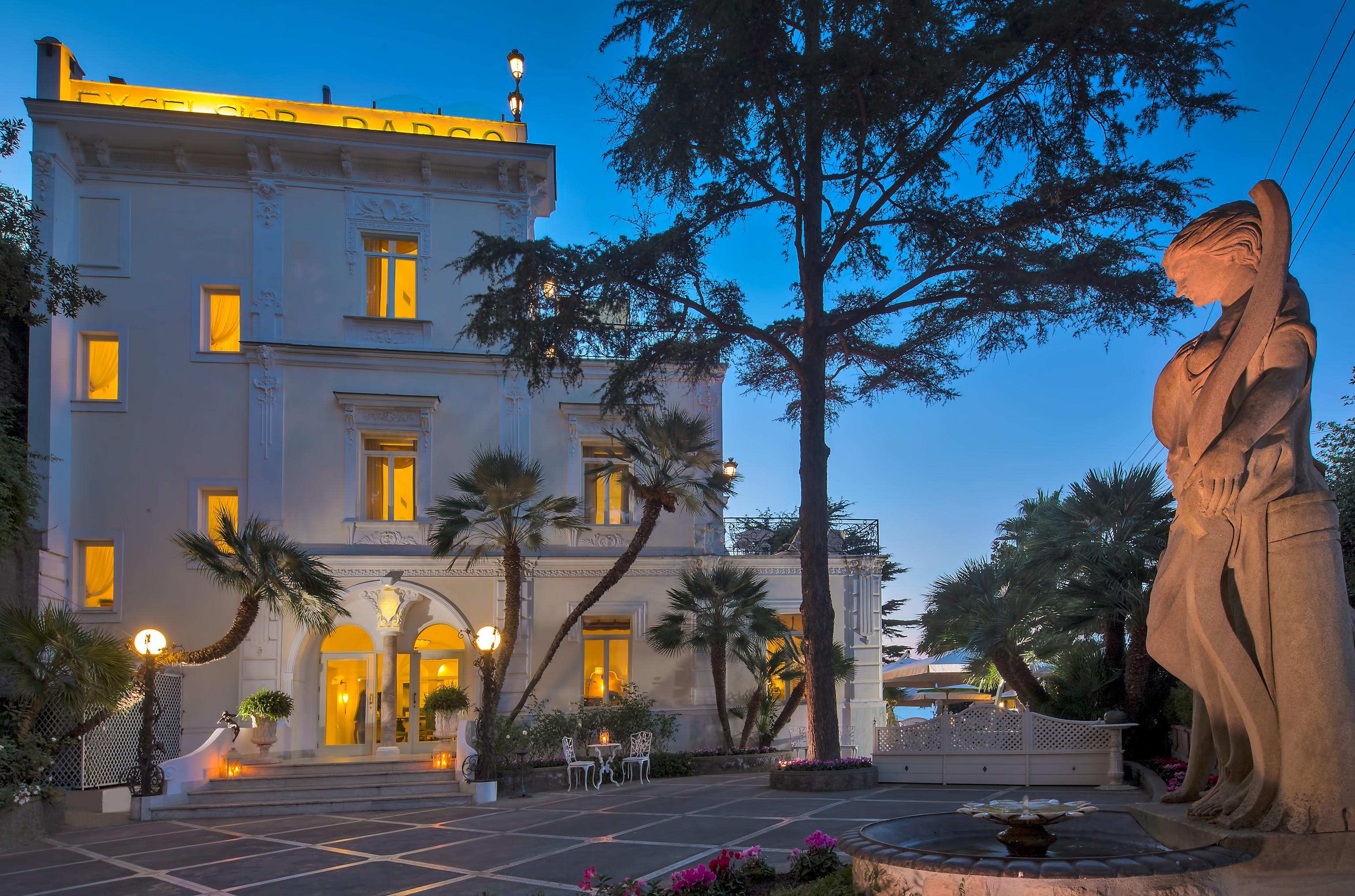 Luxury Villa Excelsior Parco Капри Екстериор снимка