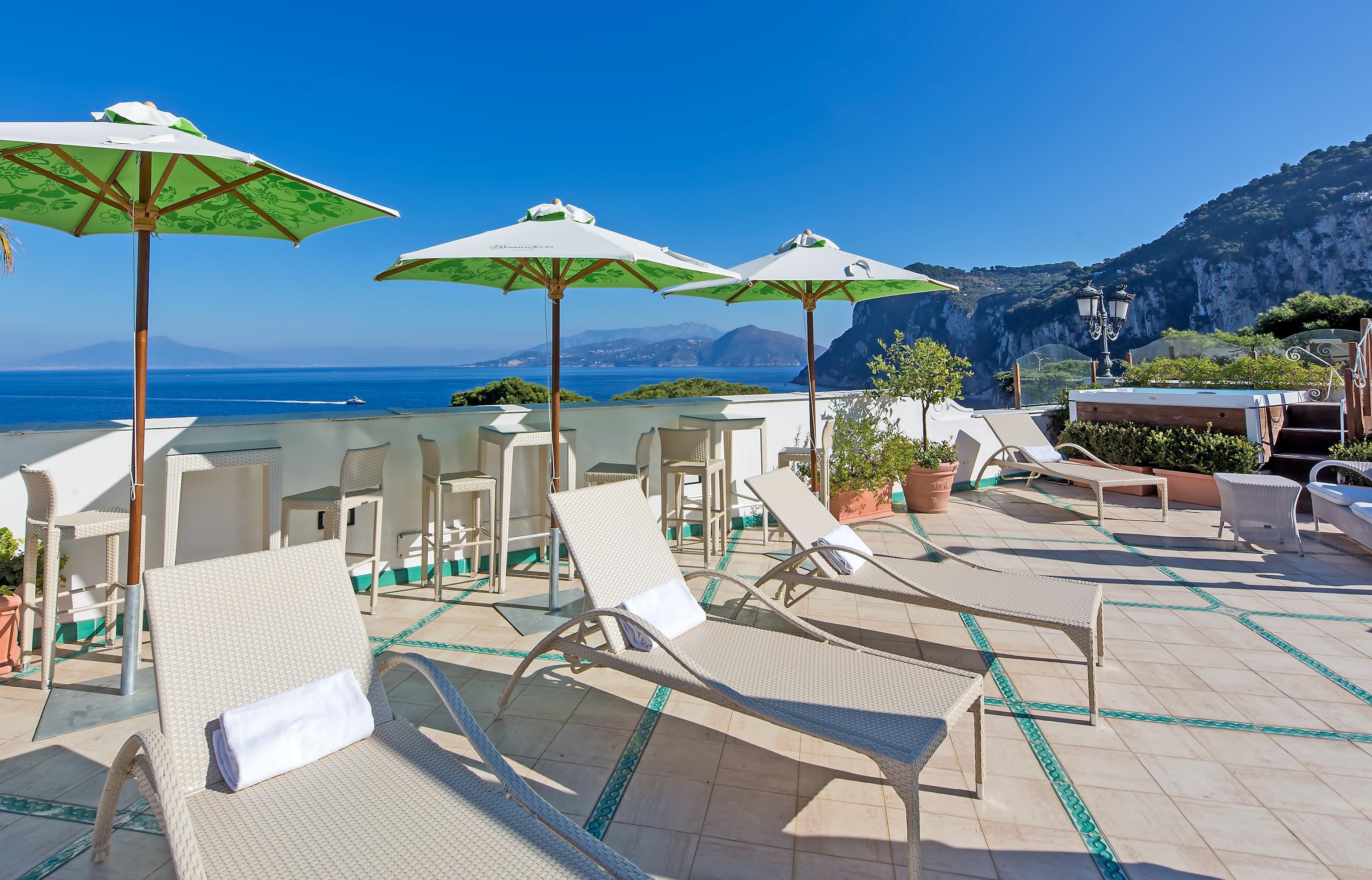 Luxury Villa Excelsior Parco Капри Екстериор снимка